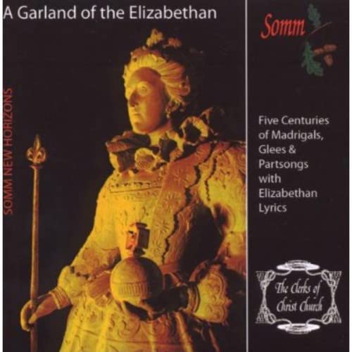 CD cover featuring a gilded Elizabethan portrait of a woman.