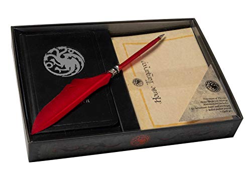 Game of Thrones: House Targaryen: Desktop Stationery Set (With Pen) (Game of Thrones Stationery Set)