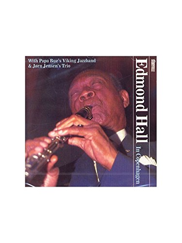 Edmond Hall playing clarinet, CD cover for "In Copenhagen" with Papa Bue’s band.