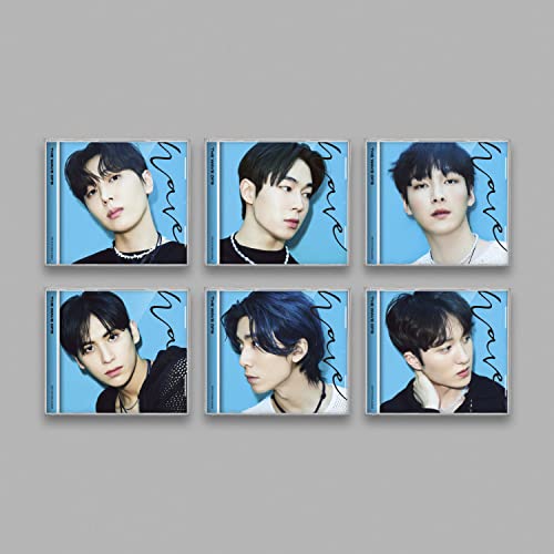Six CD covers featuring portraits of young men with blue backgrounds.