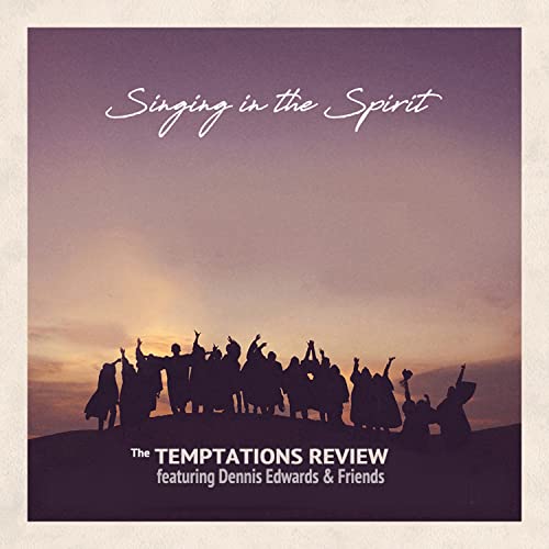 CD cover: silhouetted figures raising hands against a sunset sky.