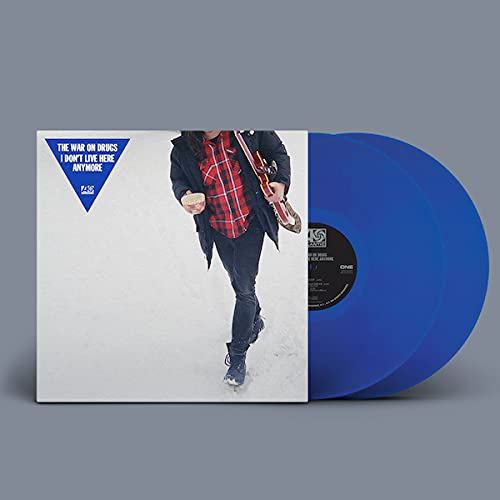 Vinyl record of The War on Drugs album, blue color scheme.