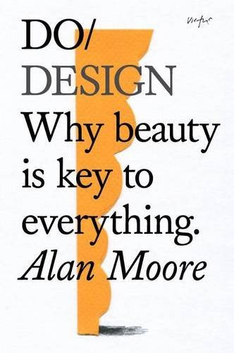"Book cover with 'DO/DESIGN' in black text and orange abstract shape on white background."