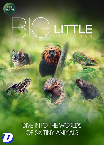 DVD cover featuring six small animals in a green, natural habitat.