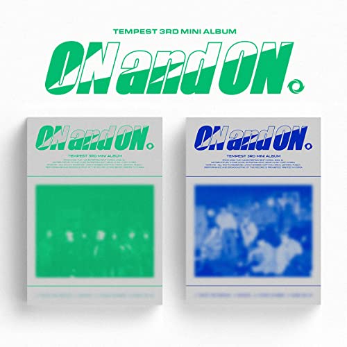 “On and On” CD album cover with green and blue variations.