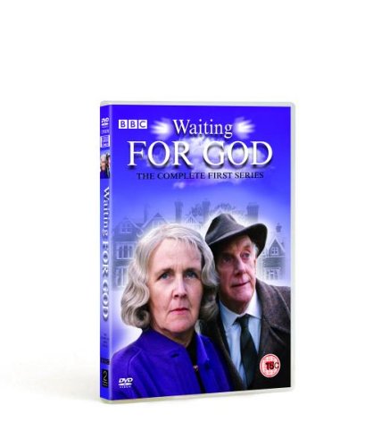 DVD cover for “Waiting For God” featuring two older actors.