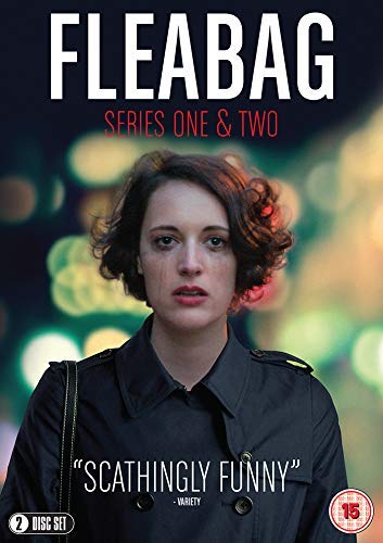 DVD cover featuring a woman in a black jacket, blurred city lights in the background.