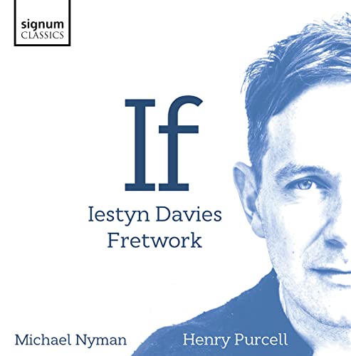 CD cover with a portrait of Iestyn Davies and bold text “If”.