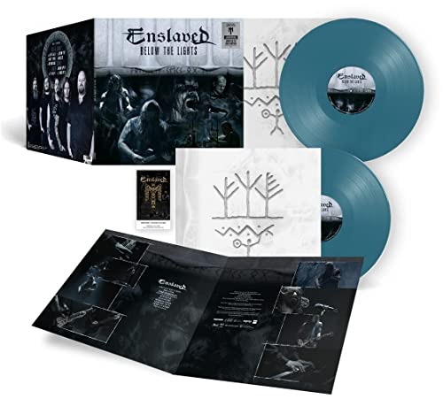 Enslaved “Below The Lights” vinyl record with gatefold, booklet, and inserts.