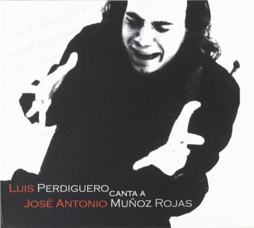 Black and white CD cover featuring a man in dark clothing.