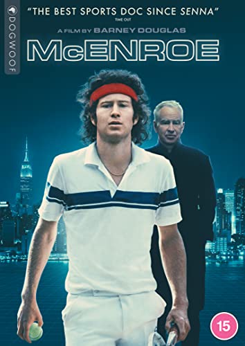 DVD cover featuring John McEnroe holding a tennis ball with a cityscape behind.
