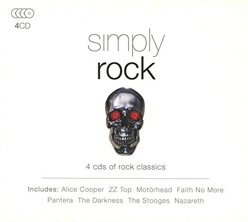 "CD cover with a silver skull and red eyes on a white background."