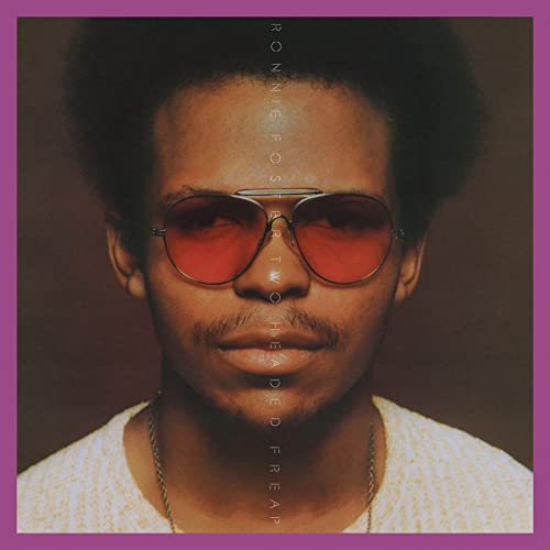 Ronnie Foster album cover featuring a portrait with tinted glasses.