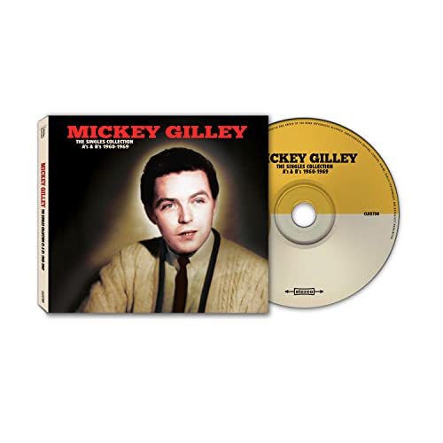 Mickey Gilley CD and case featuring a portrait of the singer.