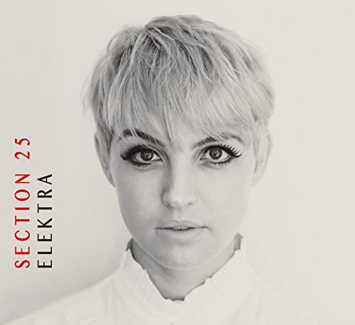 Black and white CD cover featuring a close-up portrait of a woman.