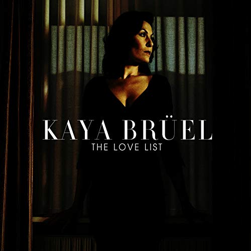 Kaya Brül album cover, woman in black dress looking right.