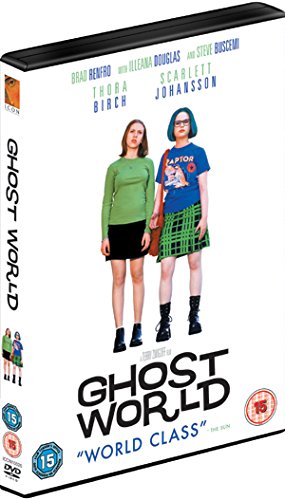 Ghost World" DVD cover featuring Scarlett Johansson and Thora Birch.