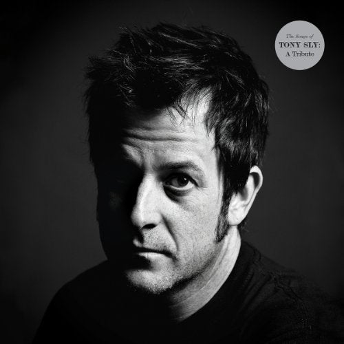 Black and white portrait of Tony Sly, musician, with album title overlay.
