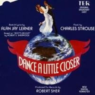 CD cover for “Dance A Little Closer” featuring dancers on a globe.