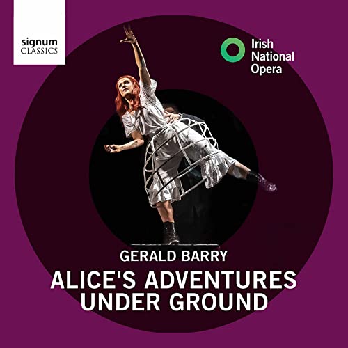 CD cover: Dancer in a wire cage, dark purple background.