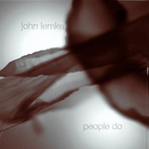 John Lemke "People Do" vinyl album cover, blurry piano keys.