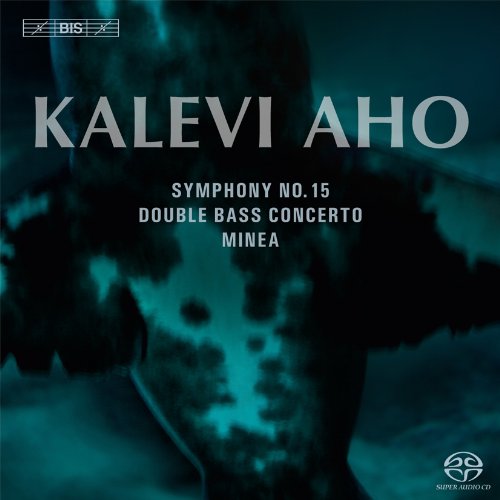 A CD cover with a double bass image and "KALEVI AHO" in large text.