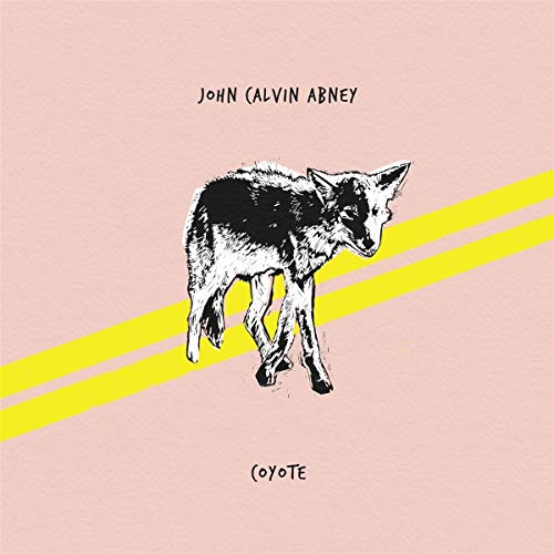 Album cover for "Coyote" by John Calvin Abney, featuring a coyote illustration.