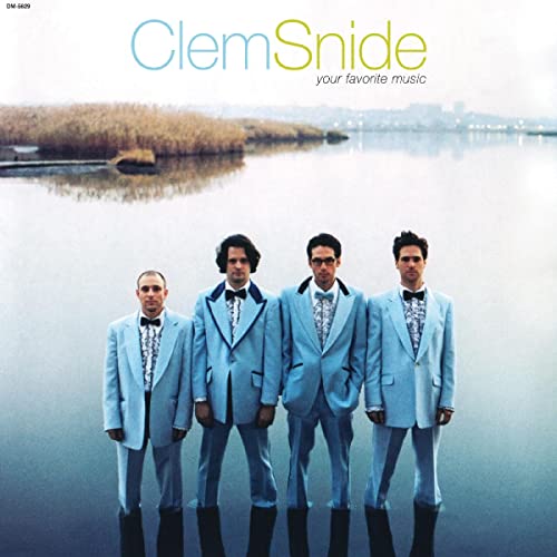 Clem Snide album cover: four men in suits stand before a landscape.