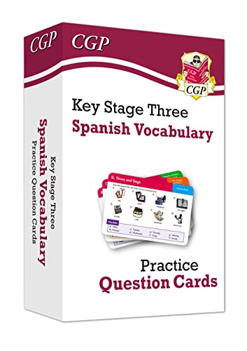 New KS3 Spanish: Vocabulary Practice Question Cards: perfect for catch-up and learning at home (CGP KS3 Languages)