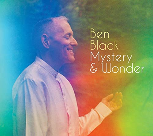 CD cover featuring Ben Black’s portrait against a colorful, blurred background.
