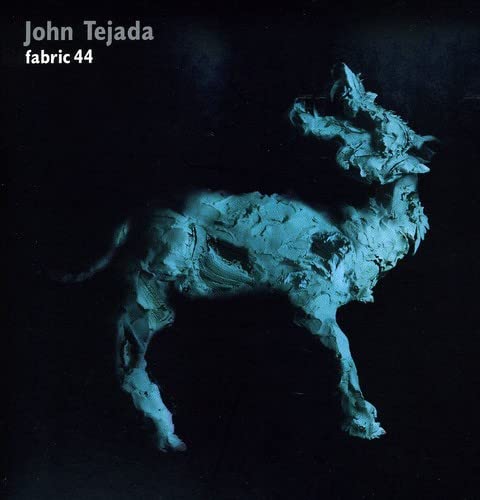 CD cover for John Tejada’s Fabric 44, featuring a textured deer sculpture.
