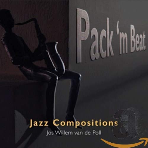 CD cover: bronze saxophone player sculpture with "Pack 'm Beat" text.