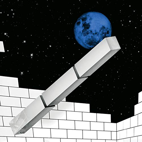 Jack White album cover: blue moon above a white, blocky landscape.