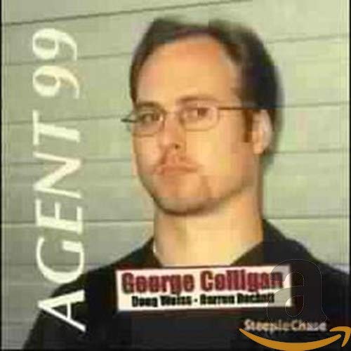 CD cover featuring a man with glasses against a lined background.