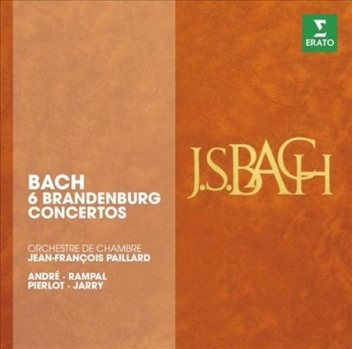 CD cover with orange background, white and gold text, and green Erato logo.