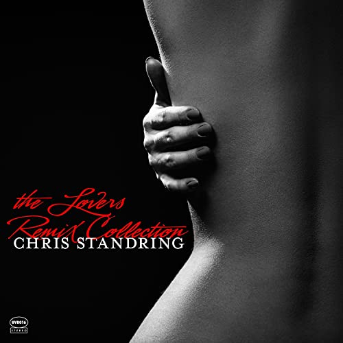 CD cover: close-up of hands touching, with red text "The Lovers Remix Collection".