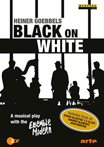 DVD cover for “Black On White” featuring silhouetted musicians.