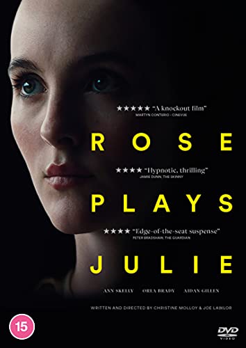 DVD cover for "Rose Plays Julie" featuring a close-up of a woman’s face.