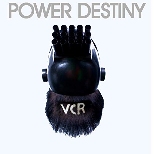 CD cover for “Power Destiny” by VCR, featuring a robotic head.
