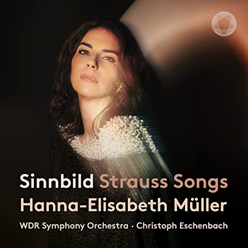 CD cover featuring Hanna-Elisabeth Müller, a portrait with text overlay.