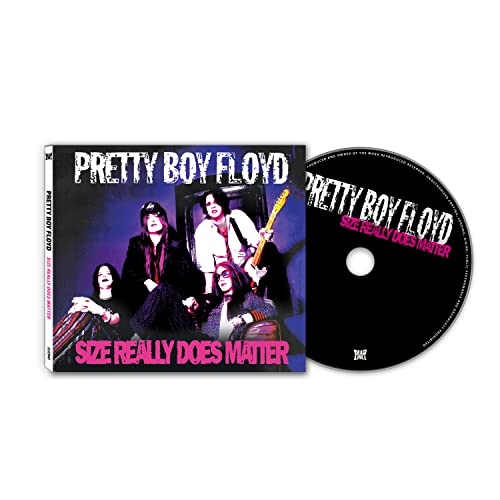 CD case and disc for Pretty Boy Floyd’s “Size Really Does Matter.”