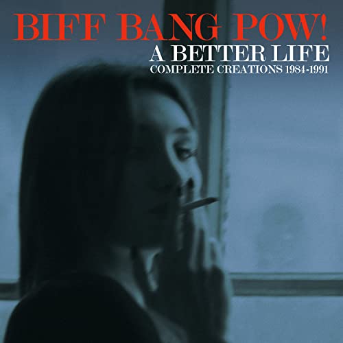 CD cover for Biff Bang Pow!'s "A Better Life" featuring a woman's profile.