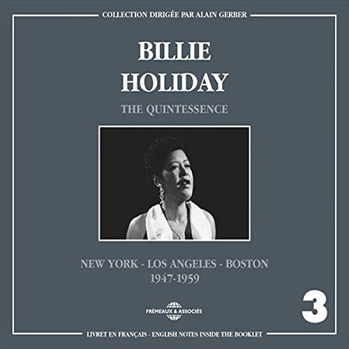 CD cover for Billie Holiday’s “The Quintessence” compilation, 1947-1959.