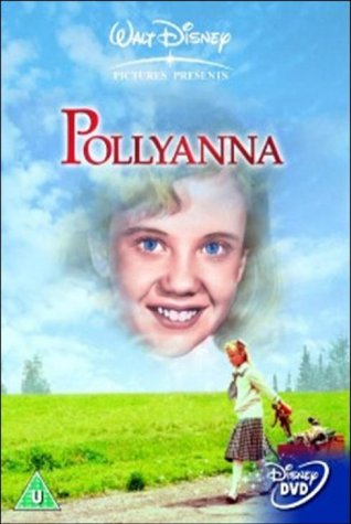 Pollyanna" DVD cover featuring a young girl’s face over a green field.