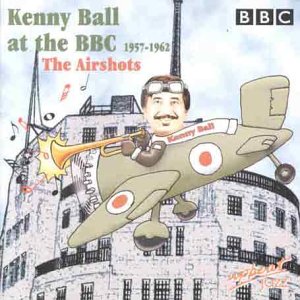 Album cover featuring Kenny Ball flying a plane, trumpeting over a building.