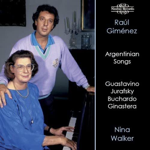 Raúl Giménez CD cover featuring a portrait of the artist with a woman.