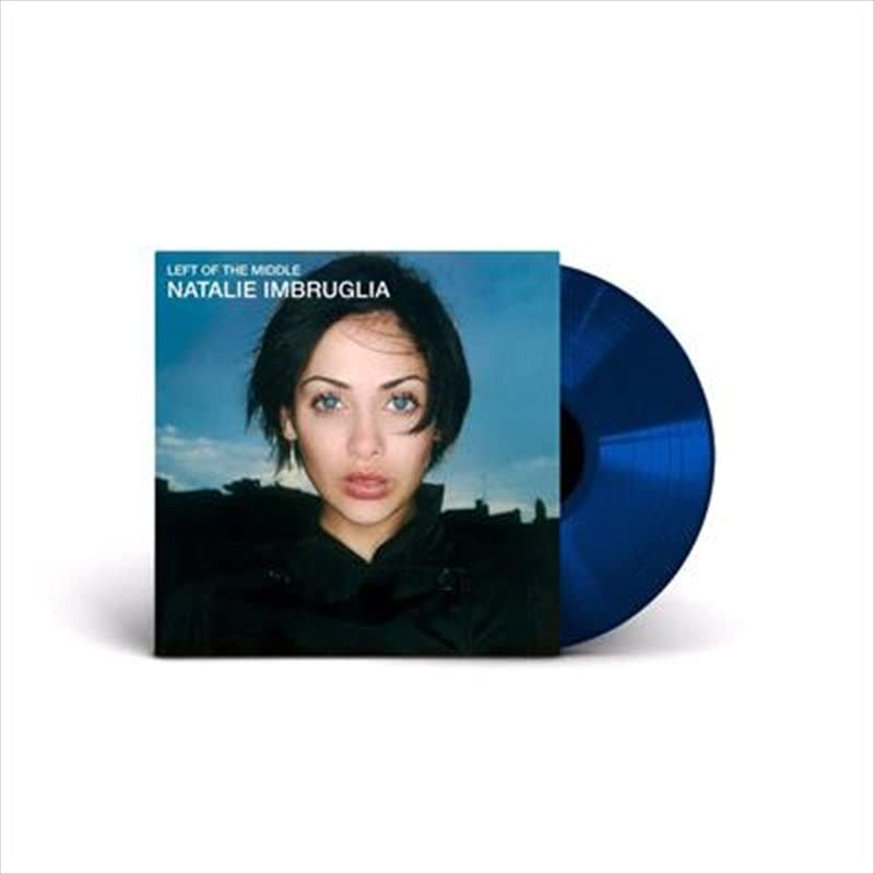 Natalie Imbruglia's "Left of the Middle" vinyl record with blue disc.