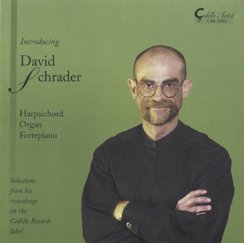 CDC-album cover featuringL featuring a bald man with glasses and a beard against green.