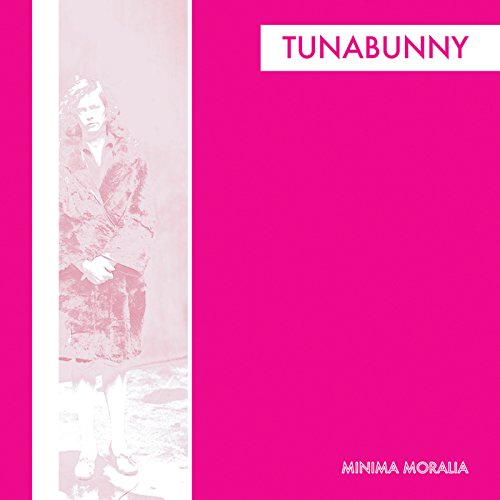 Pink album cover with a distressed, vintage portrait of a person.
