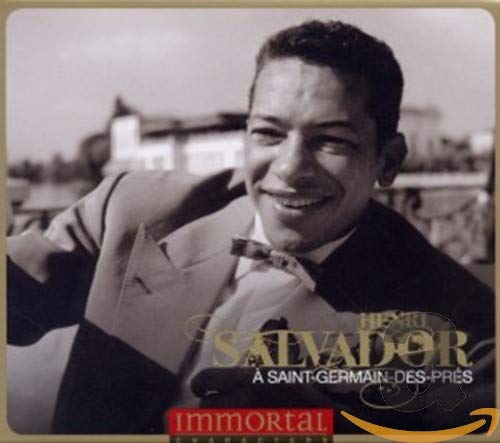 Henri Salvador portrait on CD cover, smiling, wearing a suit and bow tie.